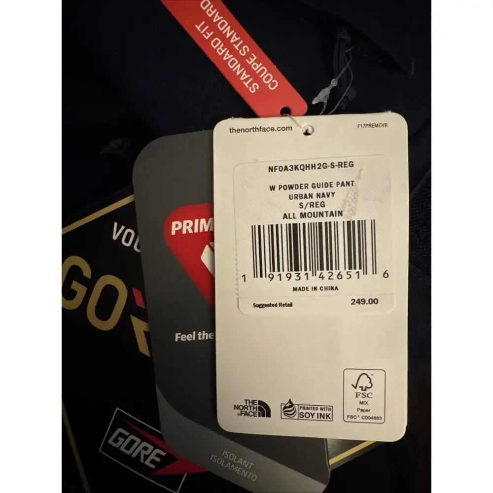 THE North Face Powder Guide Pant Insulated Women’s‎ Small Navy